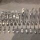 12 fish cutlery pieces, 24 pieces, silver-plated metal, Ercuis Fontenoy silversmith