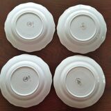 9 flat plates L'Amandinoise "Cafés Nico"