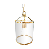 Lustre lanterne laiton