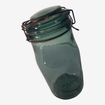 Old solidex storage jar 1930s