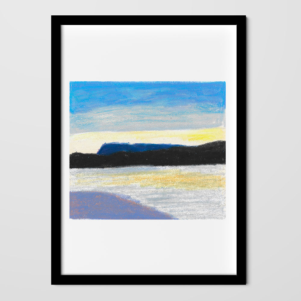 Pastel Sunset - A4 - Australia - sunset - landscape