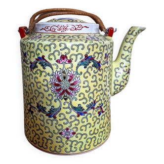 Chinese yellow teapot Jingdezhen 70s