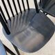 Lot de 4 chaises noires scandinaves