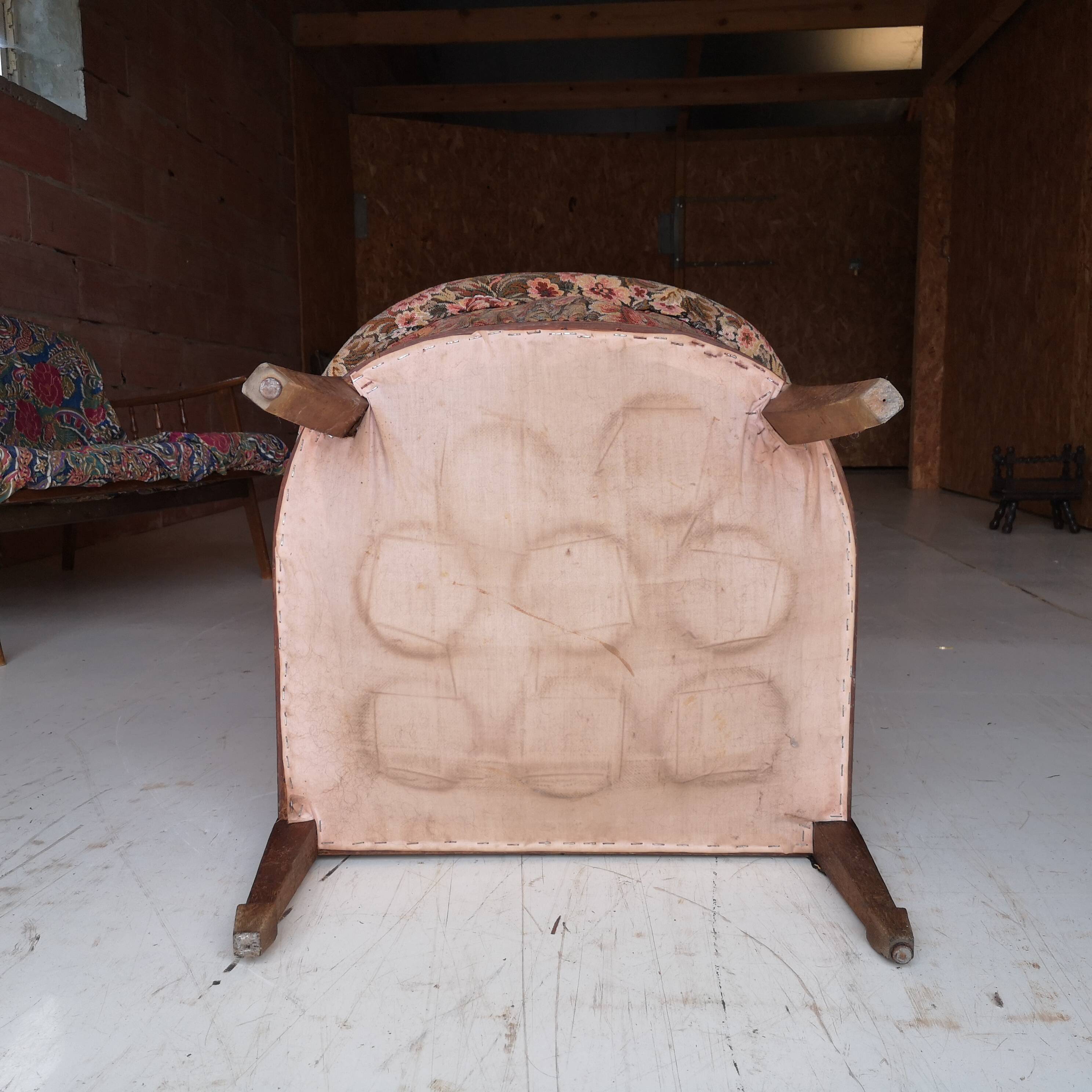 Superbe Fauteuil Art Déco de Georges Wiart & Cie, vers 1930