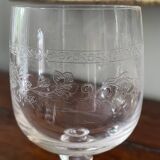 Verre ancien en cristal