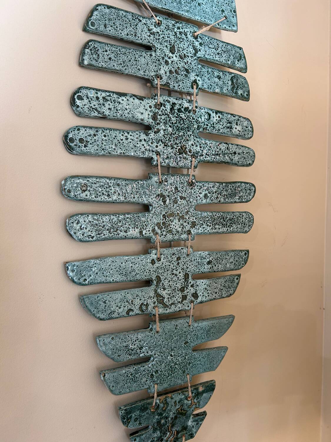 Hanging ceramic fish