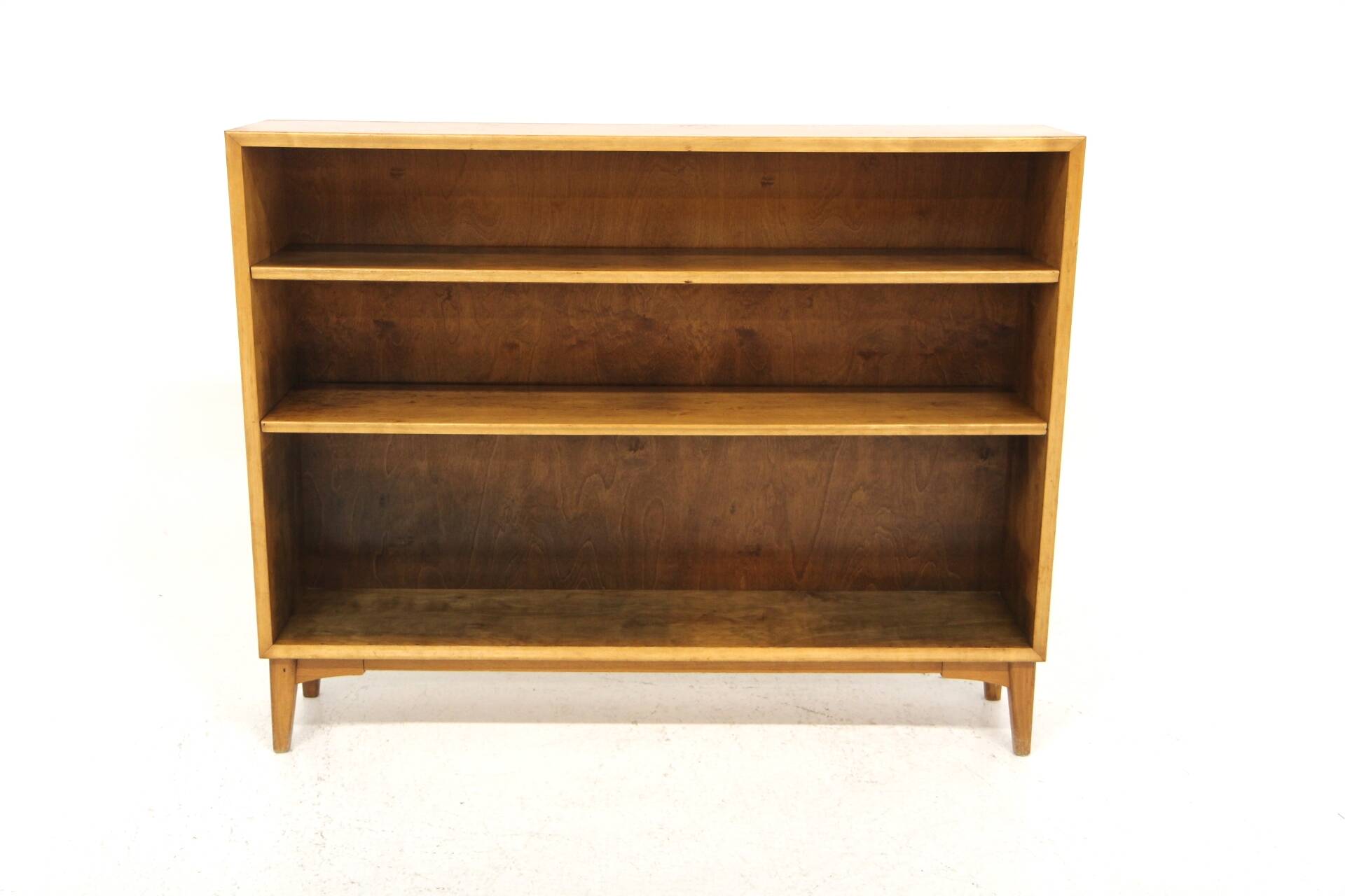 Scandinavian birch bookcase, Sweden, 1960