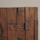 Mountain wall cabinet in solid pine, Folk Art, around 1900