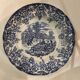 Set of 4 flat PB advertising plates