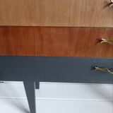 Chest of drawers, console in cherry