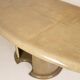 Angelo Mazzola parchment table produced by Ar.Vi Salpol, 1980