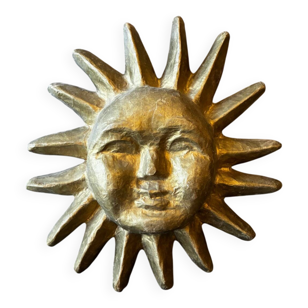 Soleil en papier mâché années 50 — Beyit