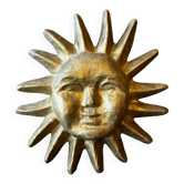 Soleil en papier mâché années 50