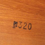 Mid-century extendable dining table/teak table by Glostrup, Denmark, 1960s.