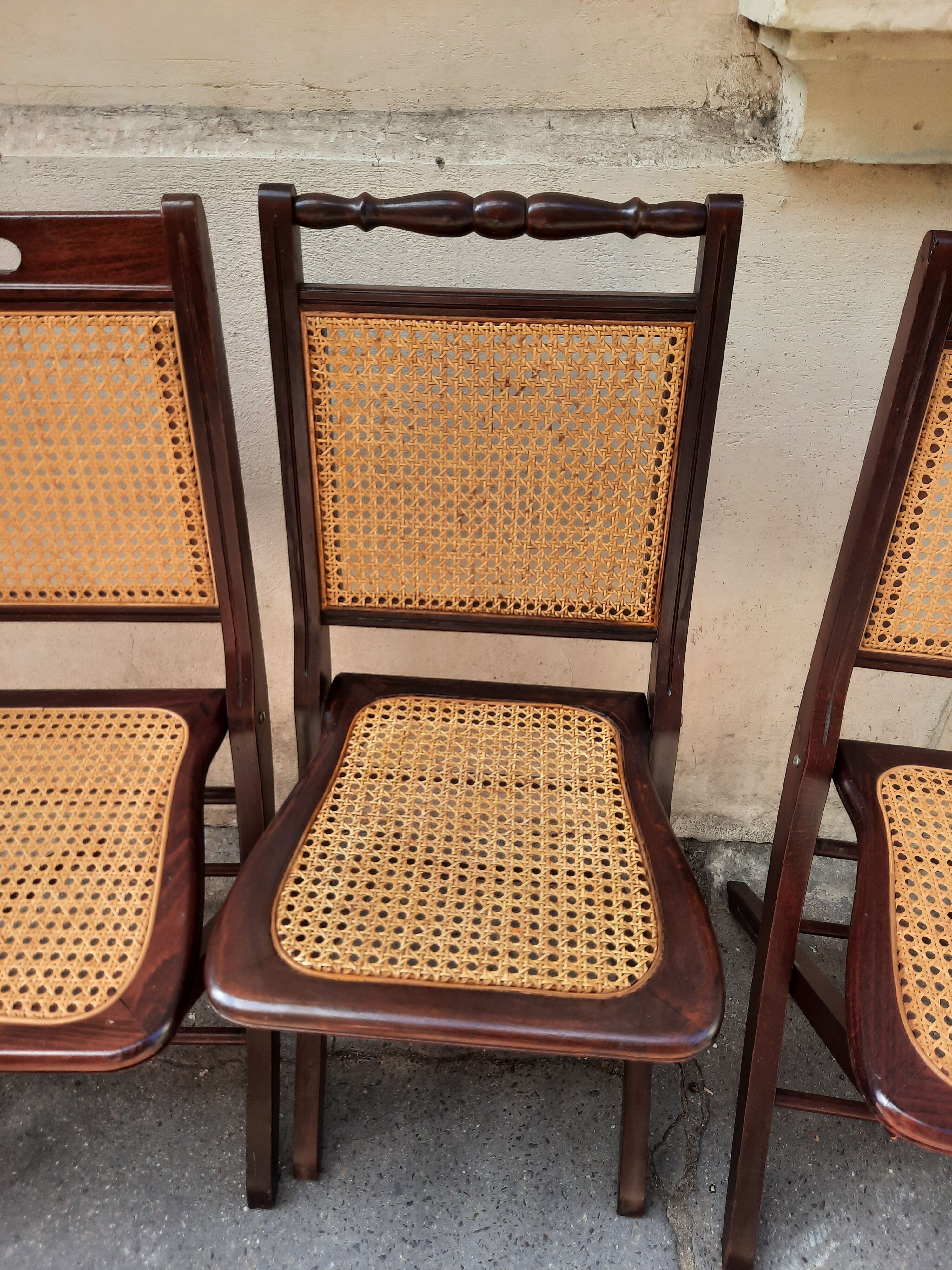 Lot de 4 chaises pliantes