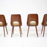 Set of Four Dining Chairs Designed by Oswald Haerdtl, 1960s.