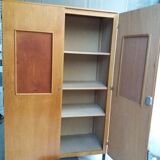 Vintage school cabinet