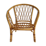Rattan armchair