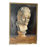 Old painting by Voltaire