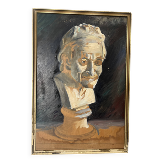 Old painting by Voltaire