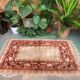 Old turkish rug 125x83 cm vintage carpet