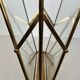 Bronze and brass faux-bamboo magazine rack by the Baguès house.
