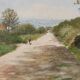 Landscape of the 20th century, oil on canvas