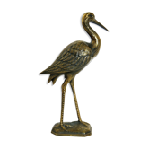Heron 17 cm brass 70s