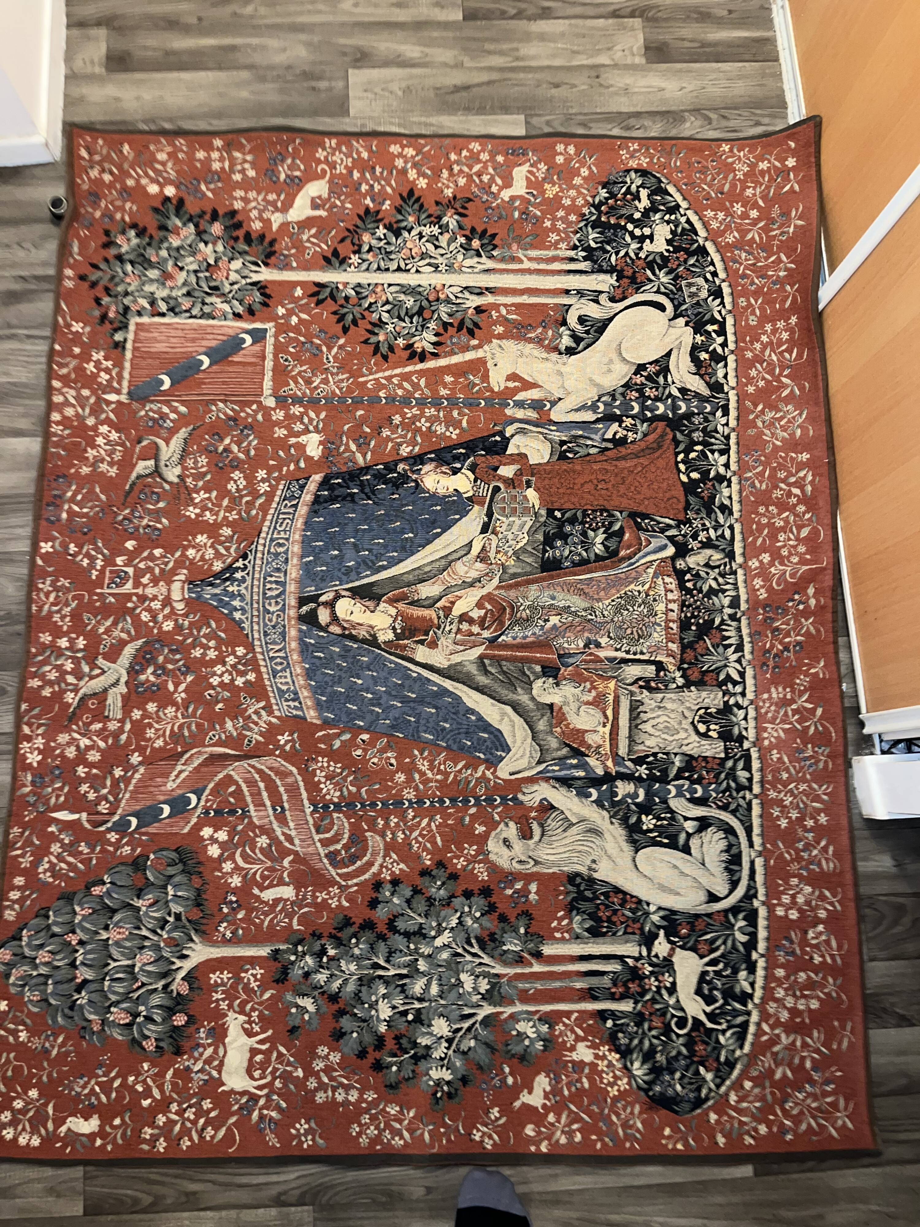 Halluin tapestry - Pansu tapestry - medieval tapestry
