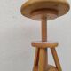 Adjustable tripod screw stool for painter artist workshop.