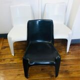 Stackable chair Bofinger BA 1171 by Helmut Bätzner