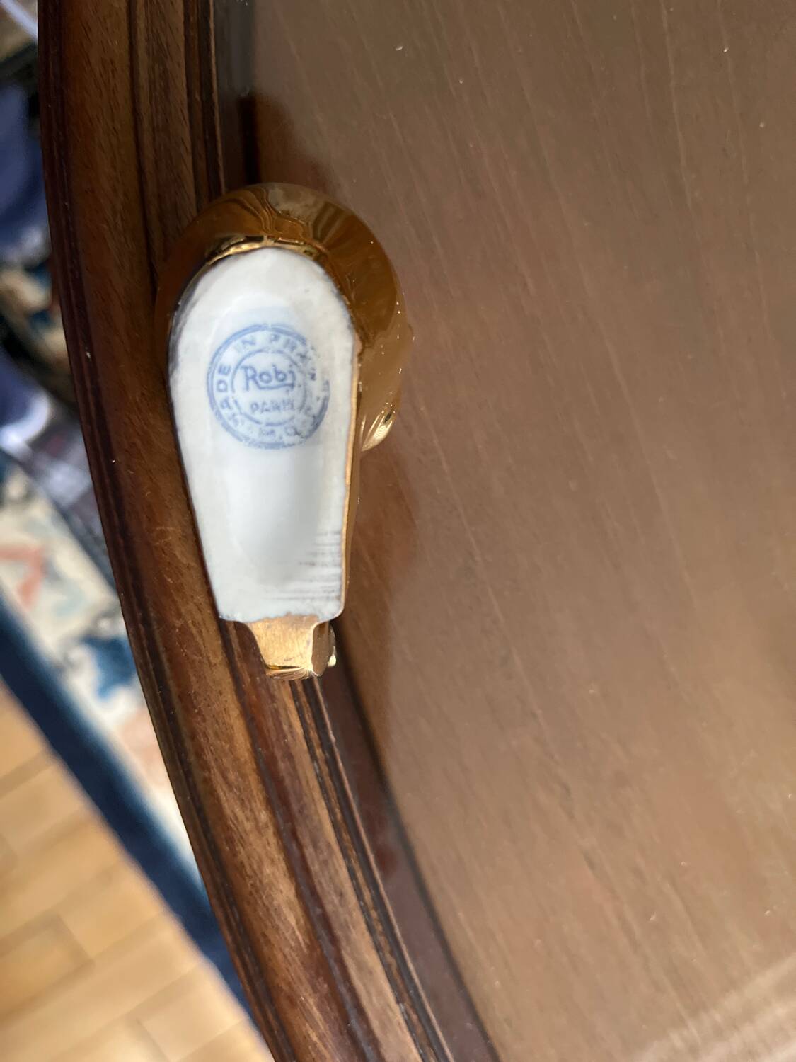 Salt and pepper shakers robj porcelain box