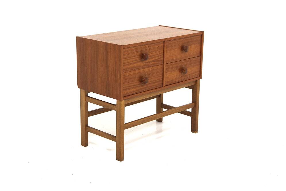 Commode scandinave en teck, Suède, 1960