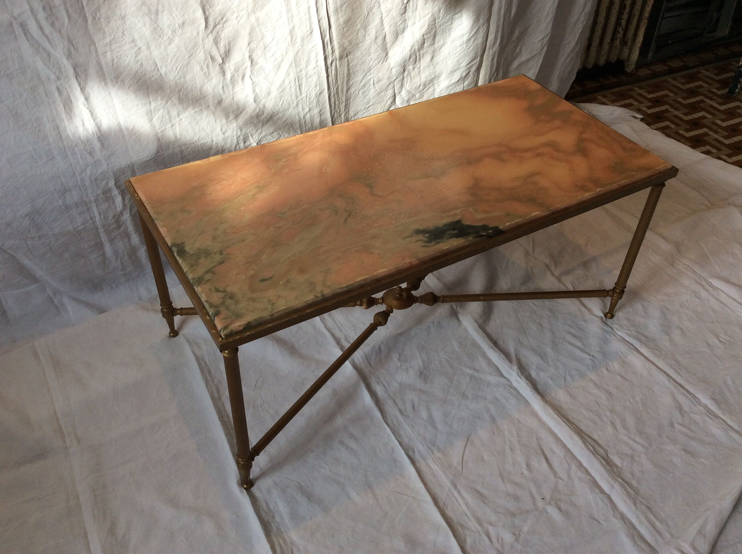 Neo-rustic coffee table