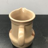 Former pitcher st amand model automne ceramics beige decor vintage flowers