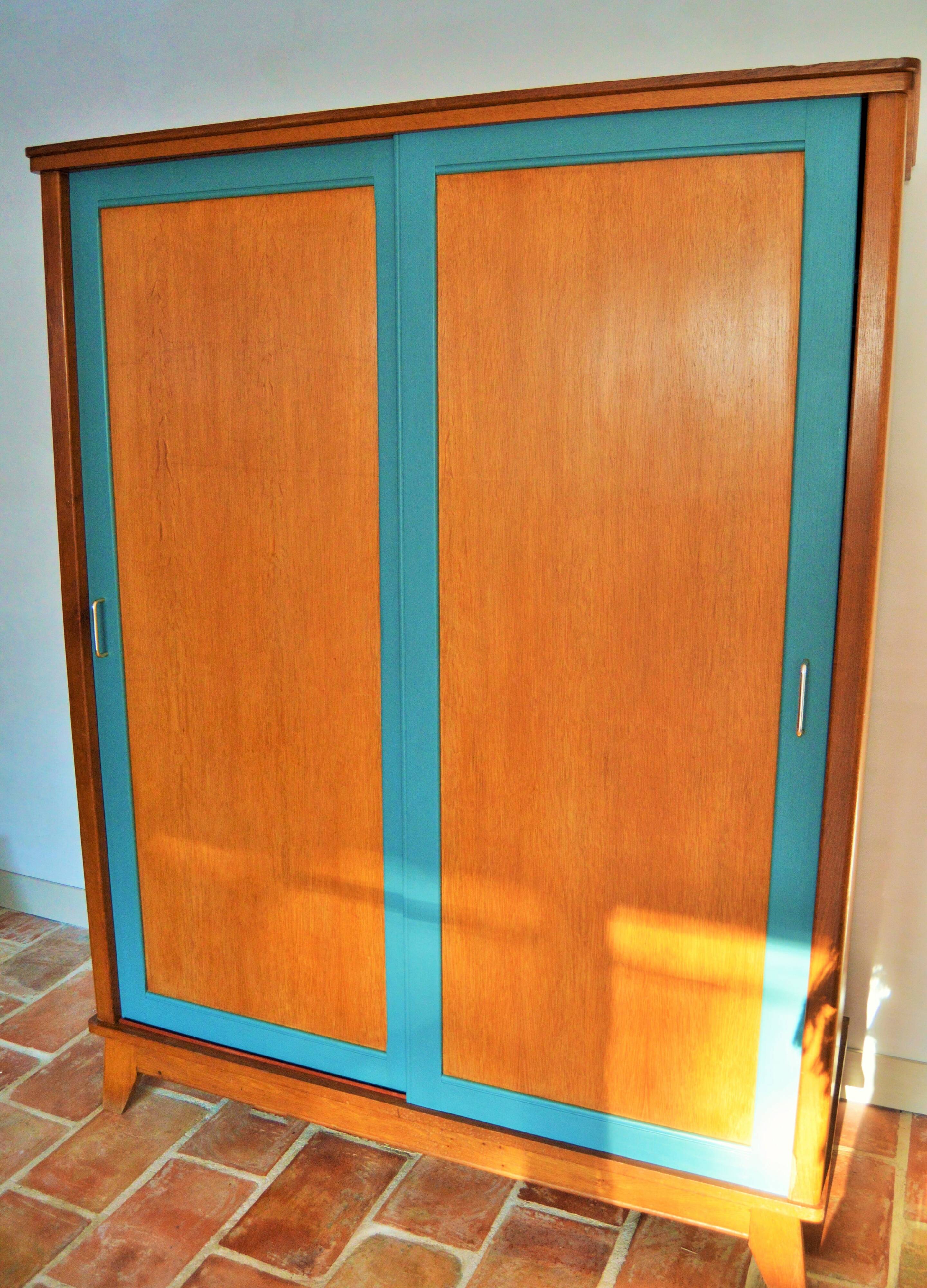 Vintage Scandinavian style wardrobe