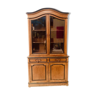 Buffet vitrine en deux corps Napoléon III XIX siècle