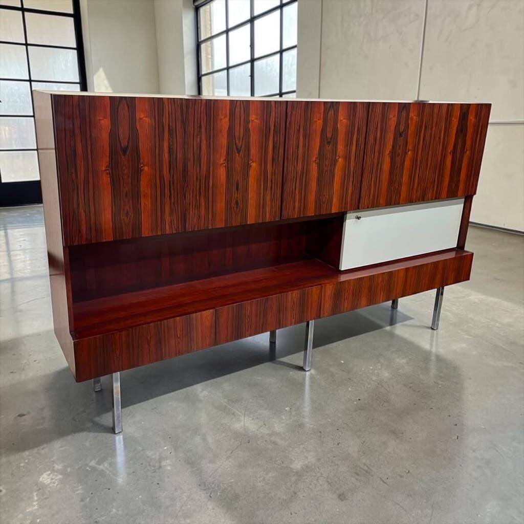 XL vintage rosewood wardrobe/wall unit/central piece