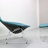 Harry Bertoia for Knoll International Bird Chair and Ottoman