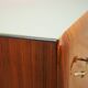 Mahogany chest of drawers, Italian design, 1960s, production: Italy