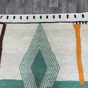 Handmade wool rug 3*2m Moroccan