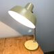 Beige gooseneck table lamp, 1960s