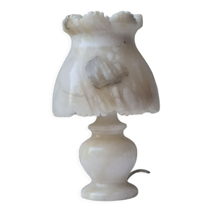 Lampe en albâtre