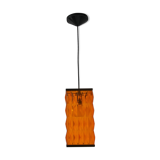 Plexiglas orange hanging lamp 60/70