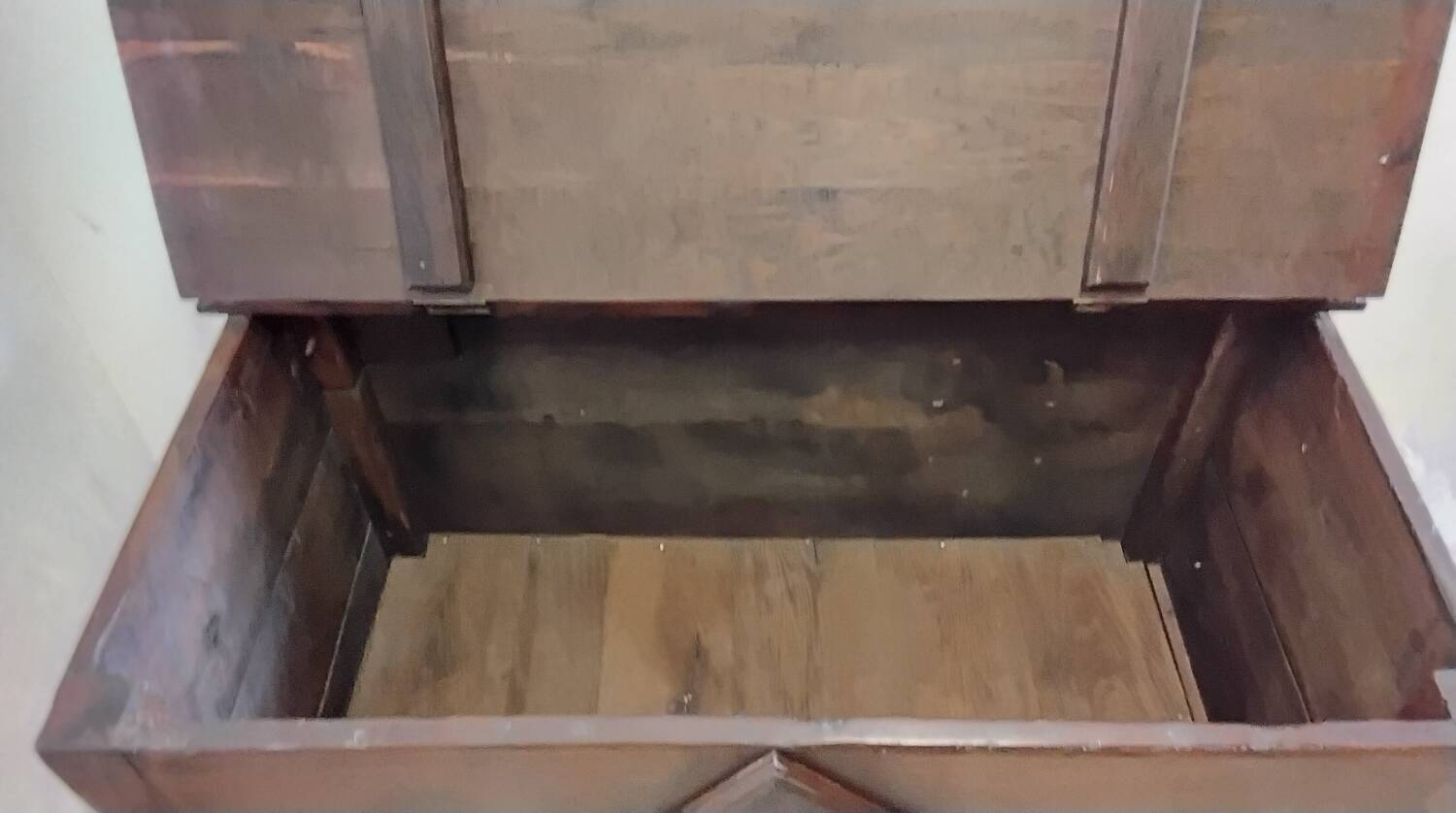 Antique wooden chest