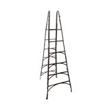 Old French Industrial Metal Ladder, early 1900s