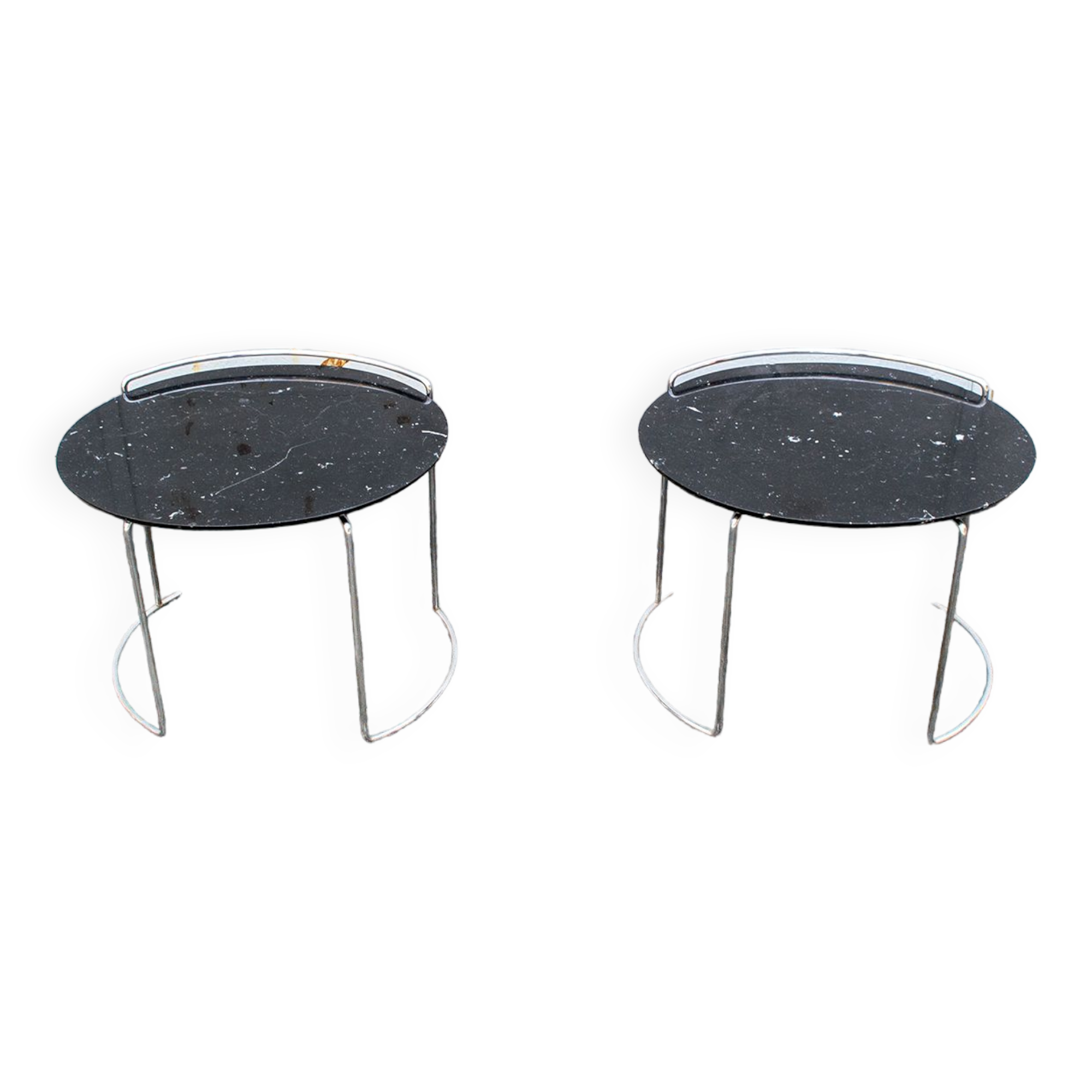 Djuna Black Marble coffee Table by Kazuhide Takahama for Cassina Italy 1983