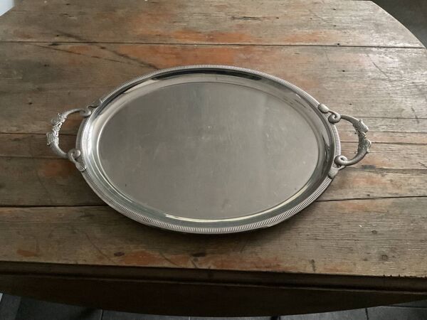 Plateau INOX Jean COUZON vintage