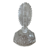 Flacon carafe en verre taillé