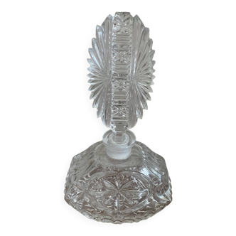 Cut glass carafe bottle